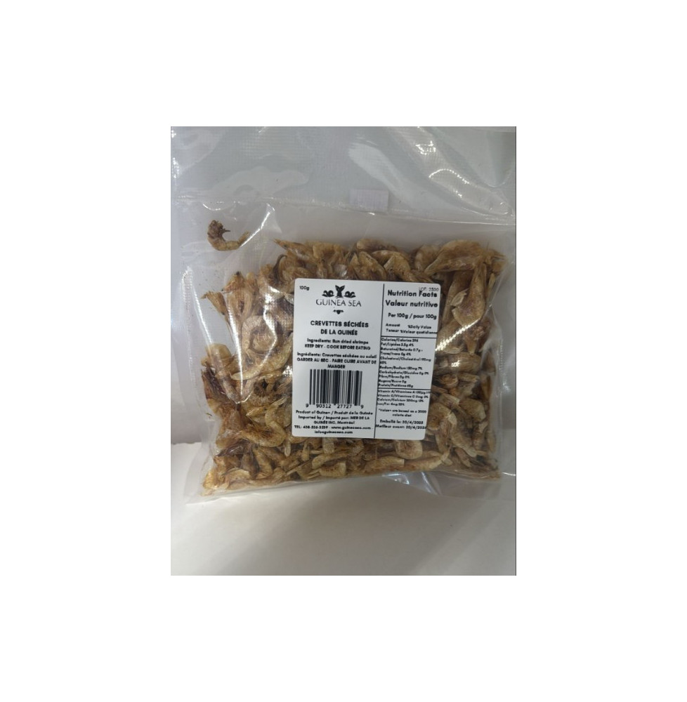 Crevettes sechees