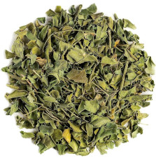 Dried moringa leaves