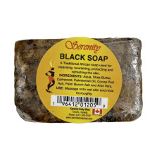 SERENITY ORGANICAFRICAN BLACK SOAP